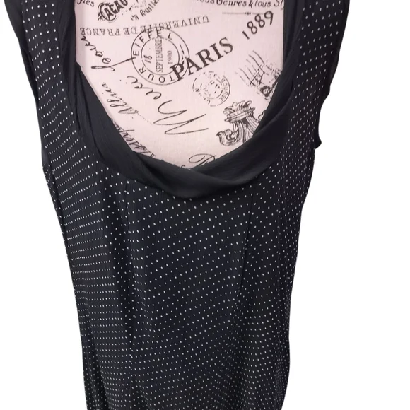 Emma James Black Maxi Sundress Sleeveless Scoop Neck - Picture 3 of 7